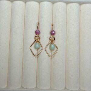 Diamond Drop Earrings